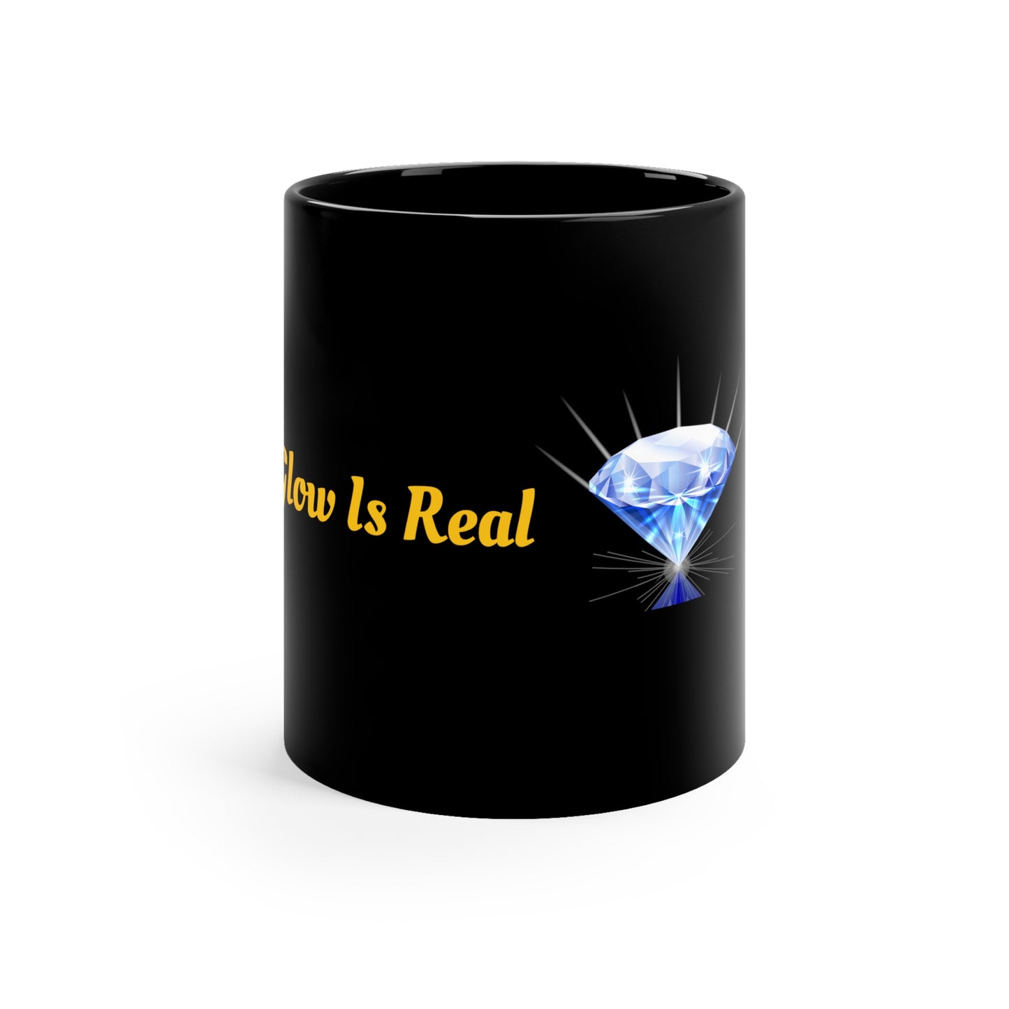 11oz Black Mug