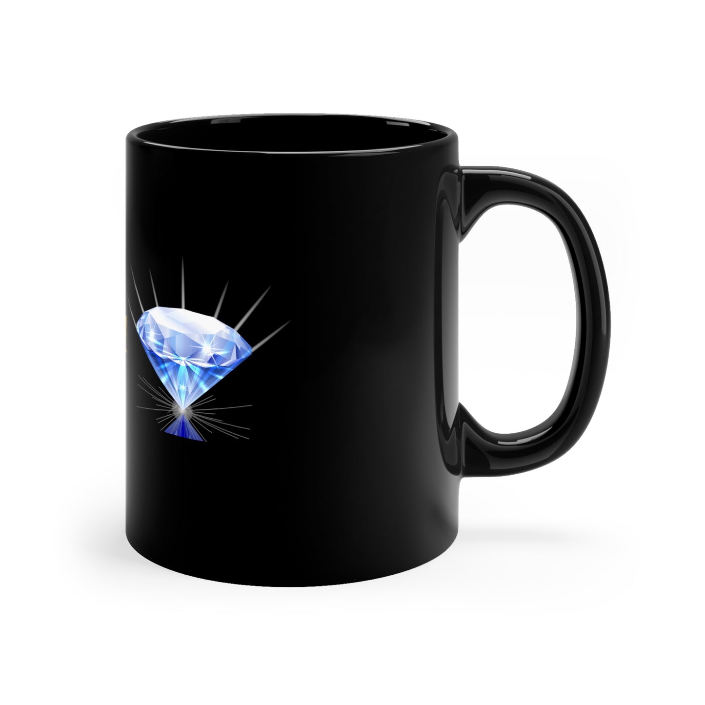 11oz Black Mug